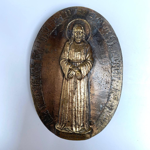 Medalhão De Bronze - Bom Jesus Do Livramento 