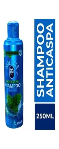 1 Shampoo Anti Caspas 3 Em 1 Barba Cabelo E Bigode Masculino