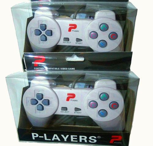 Pack De 2 Joysticks Para Playstation 1 Ps1 Psone Ps2 (local) 