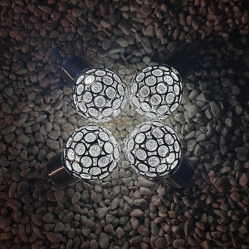 Linterna Solar Colgante Led Para Jardín Ip65 4 Piezas