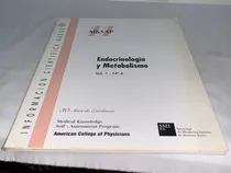Comprar Endocrinologia Y Metabolismo Vol 1 N° 4 - Smi