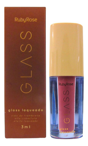 Gloss Laqueado Ruby Rose Glass Bg03 3ml