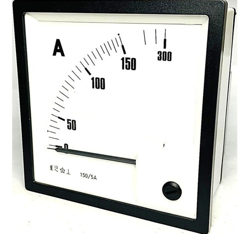 Amperímetro Analógico Fm 96x96 Esc. 0-150a /5a C/sobrecarga