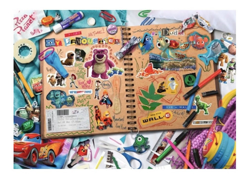 Scrapbook Disney, Ravensburger Rompecabezas Plano 1000pz 