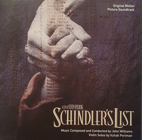 Cd Schindlers List + La Lista De Schindler + Soundtrack