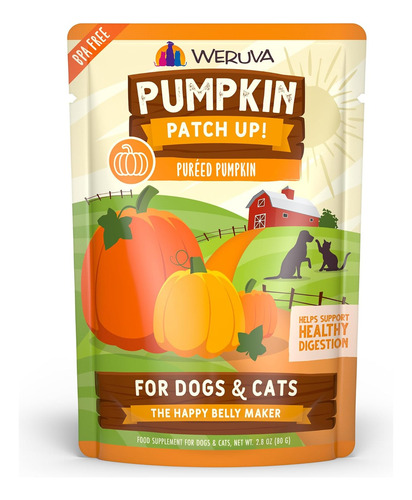 Weruva Pumpkin Patch Up!, Pumpkin Puree Pet Food Supplement