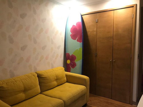 Departamento Amoblado En Arriendo 4 Dorm. La Dehesa Central