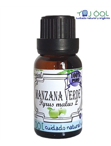 Aceite Esencial Manzana Verde 100% Puro Orgánico 15ml O