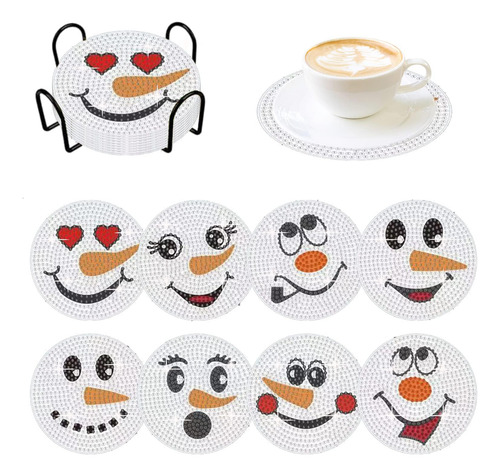 Posavasos Con Forma De Muñeco De Nieve Y Muñeco De Nieve Pin