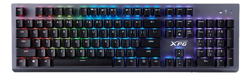 Teclado Mecánico Adata Xpg Mage Switch Kailh Red Rgb Color del teclado Negro