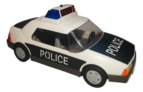 Playmobil Auto Policia Luz A Pila Patrullero Policias