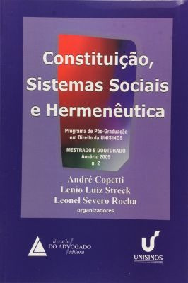 Constituição, Sistemas Sociais E Hermenêutica