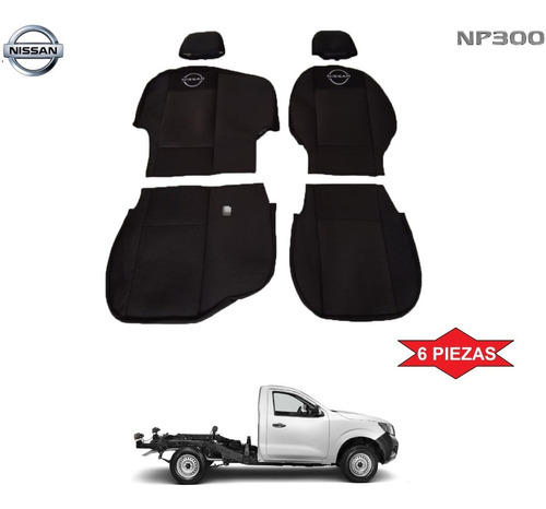 Cubreasientos Nissan Np300 Chasis Modelo 2018