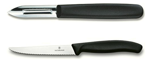 Victorinox Block Cuchillo Sc De Cocina Con 11 Piezas, Negro