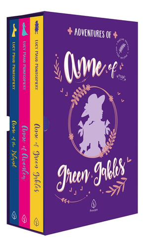 Adventures of Anne of Green Gables - Box com 3 livros, de Maud Montgomery, Lucy. Série Universo Anne Ciranda Cultural Editora E Distribuidora Ltda., capa mole em inglês, 2021