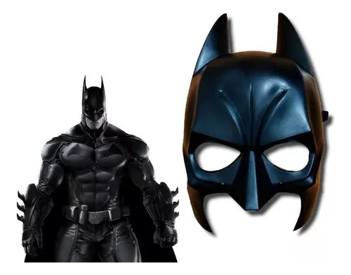 Batman Mascara Disfraz Halloween Cosplay Superhéroe Negro