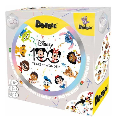 Dobble Disney Aniversario 100 Años  - Juego De Mesa