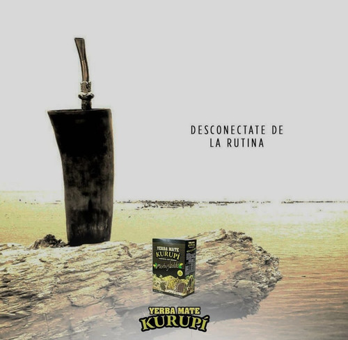Yerba mate Kurupí paraguaya menta y boldo 500g