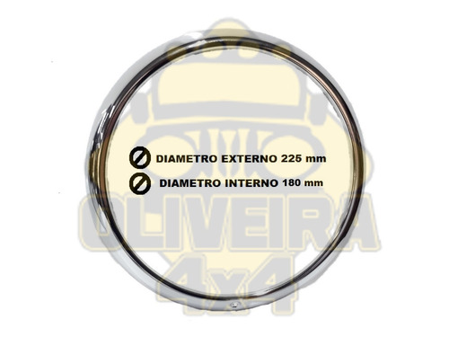 Imagem 8 de 9 de Farol, Pisca, Lanterna Traseira, Aro Interno E Aro Externo