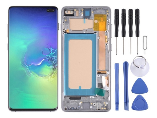Imagen 1 de 9 de Pantalla Tft Lcd Con Marco Para Samsung Galaxy S10+ Sm-g975