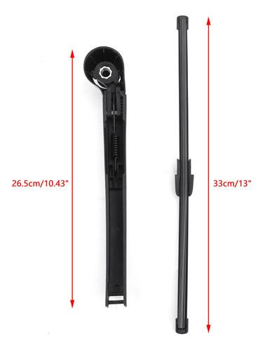 Brazo De Limpiaparabrisas Trasero For Vw Polo 9n Bj