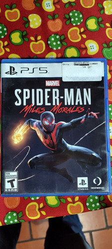 Juego Ps5 Spiderman Miles Morales