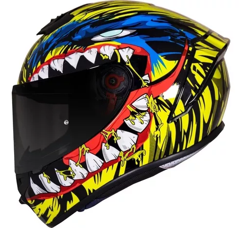 Capacete Moto Fechado Para Motociclista Feminino Masculino