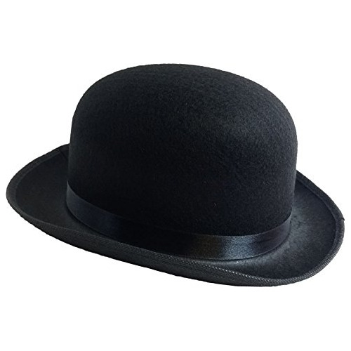 Black Derby Deluxe Disfraz Hat Por Derby Hat