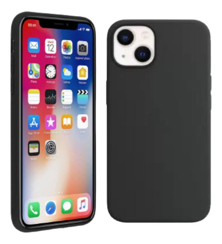 Capa Capinha Compatível Para Iphone 13 Silicone Premium Bordô