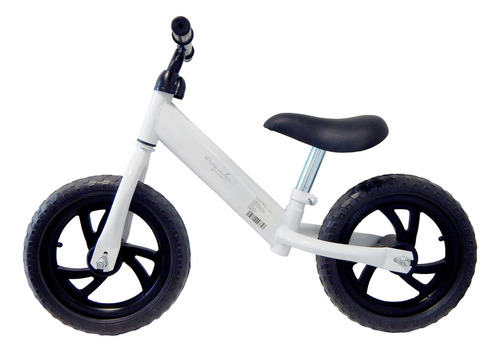 Bicicleta De Equilibrio Ajustable Para Niños Aquila Color Blanco