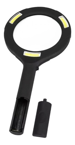 Imagen 5 de 10 de Lupa De Mano Con Aumento 3x Y Led 250 Lumen.