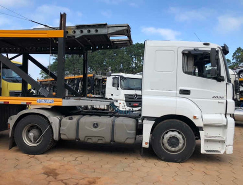 Imagem 4 de 15 de M-benz Axor 2035 10/11 Premium Cegonheiro Gustavo-caminhões