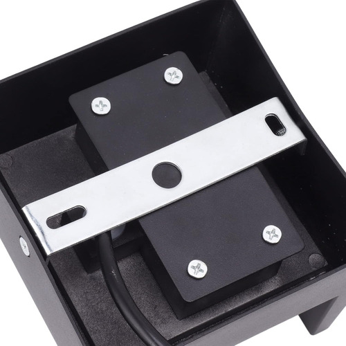Lámpara De Jardin Led Para Exteriores Resistente Cuadrada