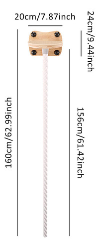Para Gatos Con Cuerda De Escalada De 156 Cm, Para Montar En