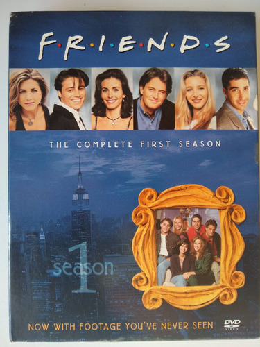 Friends The Complete First Season Dvd Video