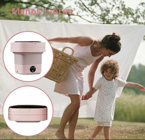 Minilavadora Genereica: Eficiencia Y Compacta Para Tu Hogar Lavanda