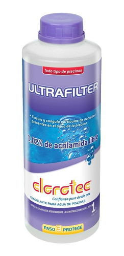 Imagen 1 de 2 de Ultrafilter Atrapa Las Particulas Del Filtro Clorotec