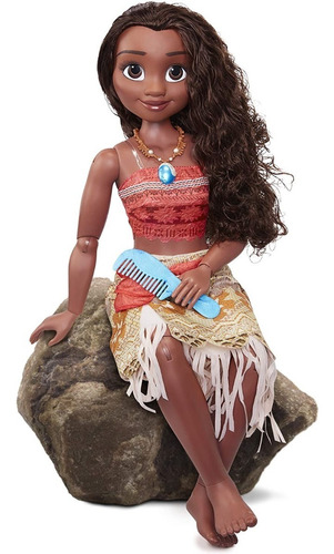 Muñeca Moana Gigante 81 Cm Articulada Xchws P