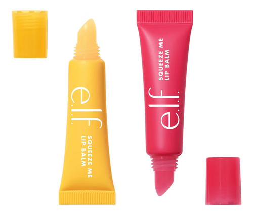E.l.f Squeeze Me More Balsamos Labiales 0.848 Oz 2 Pack
