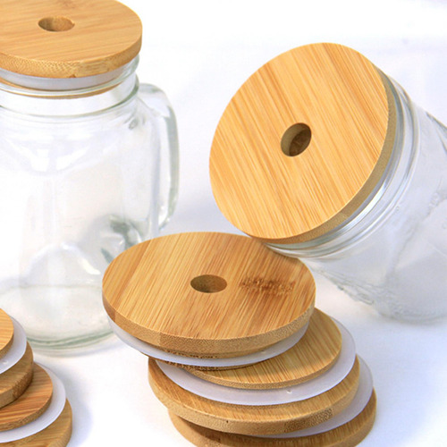 Paquete De 4 Tapas De Tarros Con Tapa De Vaso A Prueba De