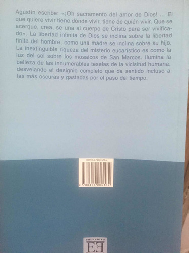 Libro Eucaristía, Encuentro De Libertades, Angelo Scola