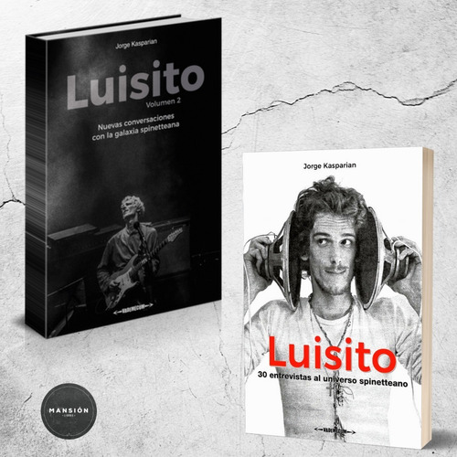 Libro Luisito Vol 1 Y 2 Spinetta Jorge Kasparian Vademecum