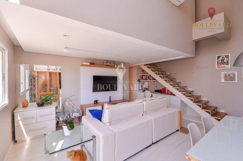 Imagem 4 de 30 de Cobertura No Residencial Joy, Com 2 Dormitórios À Venda, 96 M² Por R$ 678.000 - Vila Izabel - Curitiba/pr - Co0045