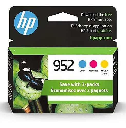 Tinta Hp952  Original Pack De 3 Colores Cy Mg Ye 