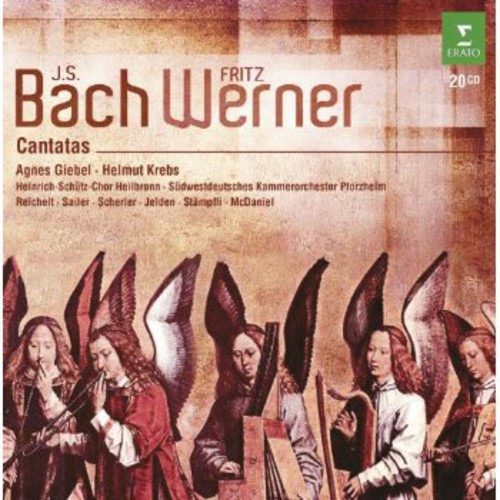 Fritz Werner; Cd De Cantatas De J.s. Bach