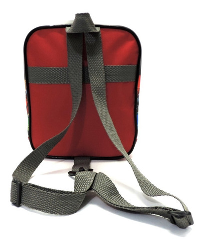 Imagem 9 de 10 de Kit Completo Mochila Infantil Vingadores Herois Rodinhas E Alças Tam G + Lancheira Termica F5