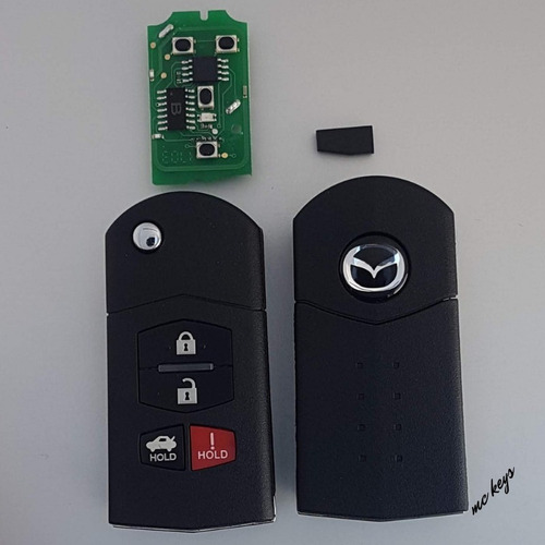 Llave Control Chip Mazda 2 2012 A 2015 Mazda 3 2010 A 2014