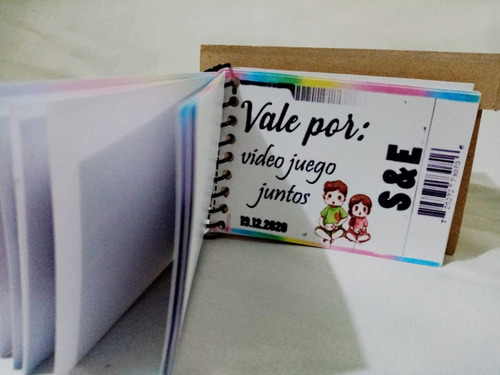 Imagen 5 de 7 de Cupones De Amor - Regalos Originales Para Parejas