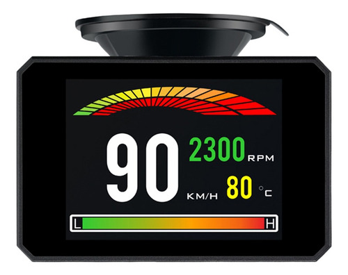 Imagen 2 de 12 de Coche Digital P16 Velocímetro Odómetro Head Up Display