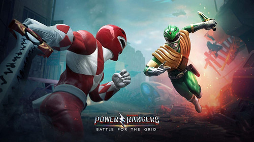 Los Power Rangers luchan por la edición coleccionista de The Grid para PS4